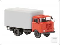 Hädl 067-121052-11 - TT - IFA W50L mit Normalkoffer - Verkehrsrot